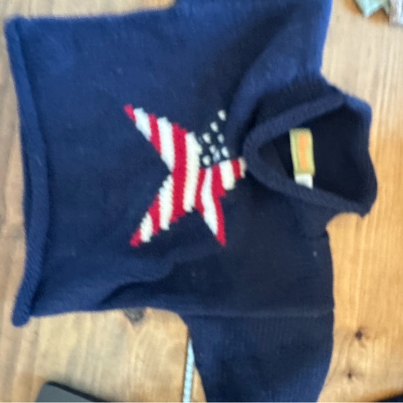 Claver Amerian Flag Sweater - 18 mo. - Picture 3 of 4